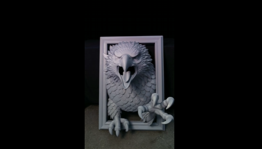 Can reliefs still play like this? 3D printing allows for unlimited relief creativity
